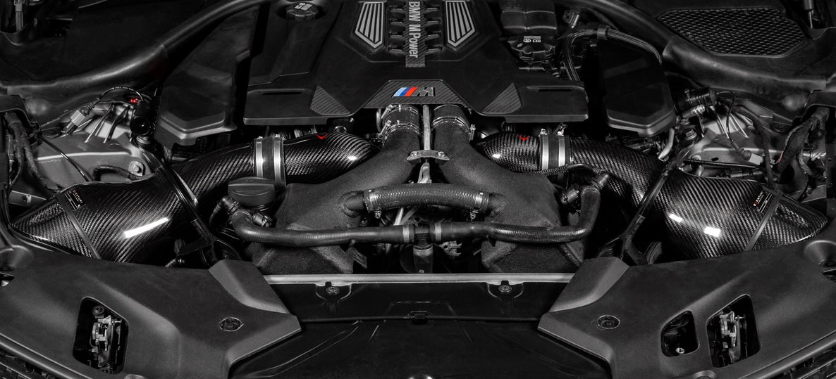 Inlet de turbo carbone Eventuri pour BMW M5 F90 / M8 F9X — image 2