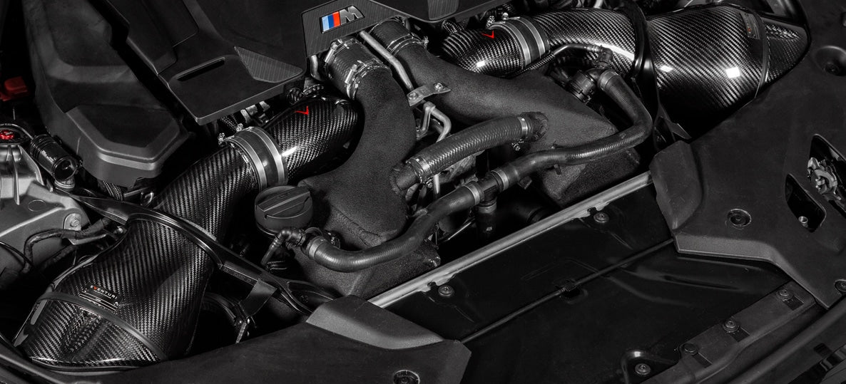 Inlet de turbo carbone Eventuri pour BMW M5 F90 / M8 F9X — image 4