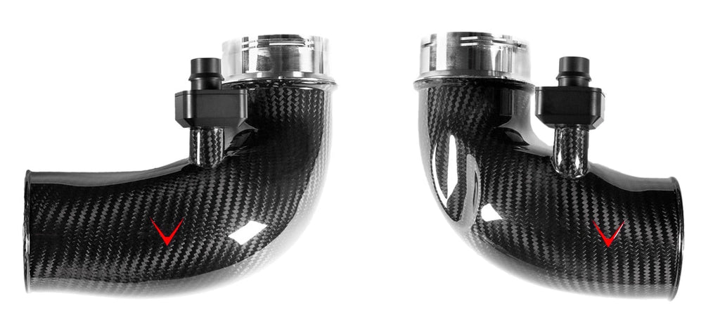 Inlet de turbo carbone Eventuri pour BMW M5 F90 / M8 F9X — image 1