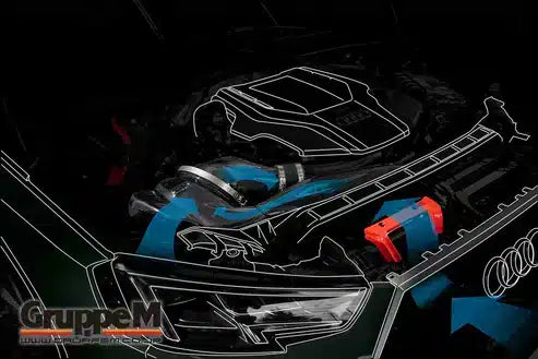 Admission carbone Gruppe M pour Audi RS4 / RS5 B9 — image 4