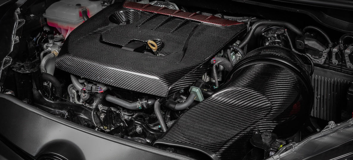 Cache moteur carbone Eventuri Toyota Yaris GR — image 7