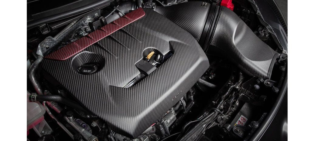 Cache moteur carbone Eventuri Toyota Yaris GR — image 3