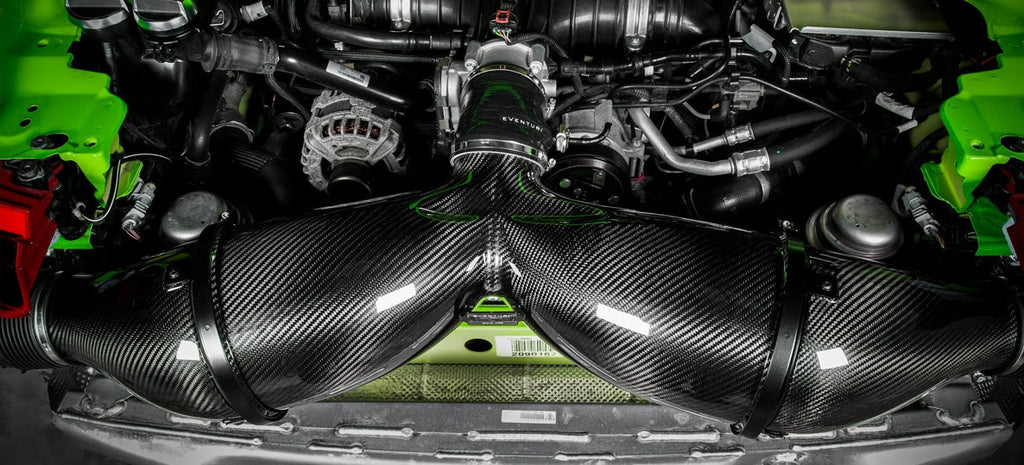 Admission carbone Eventuri pour Porsche 991 GT3 RS — image 5