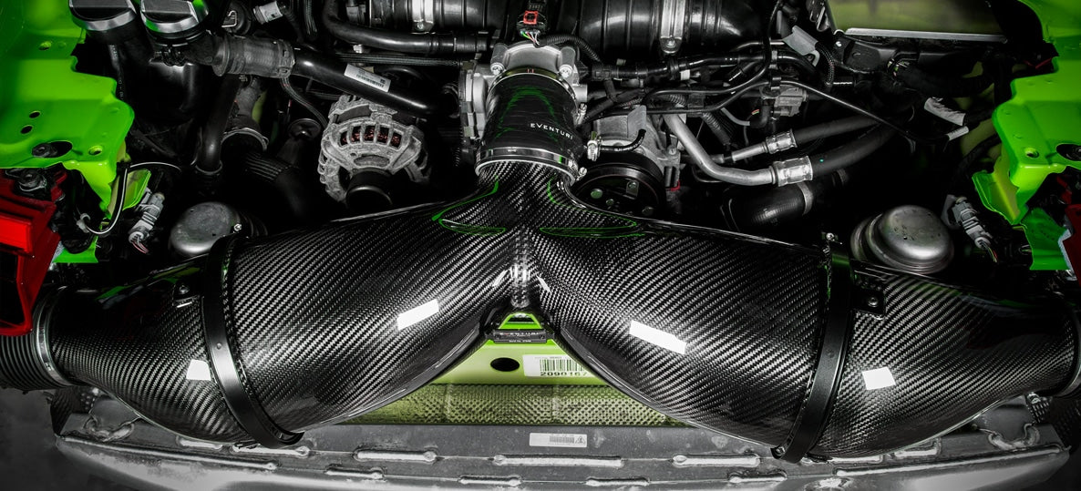 Admission carbone Eventuri pour Porsche 991 GT3 RS — image 5