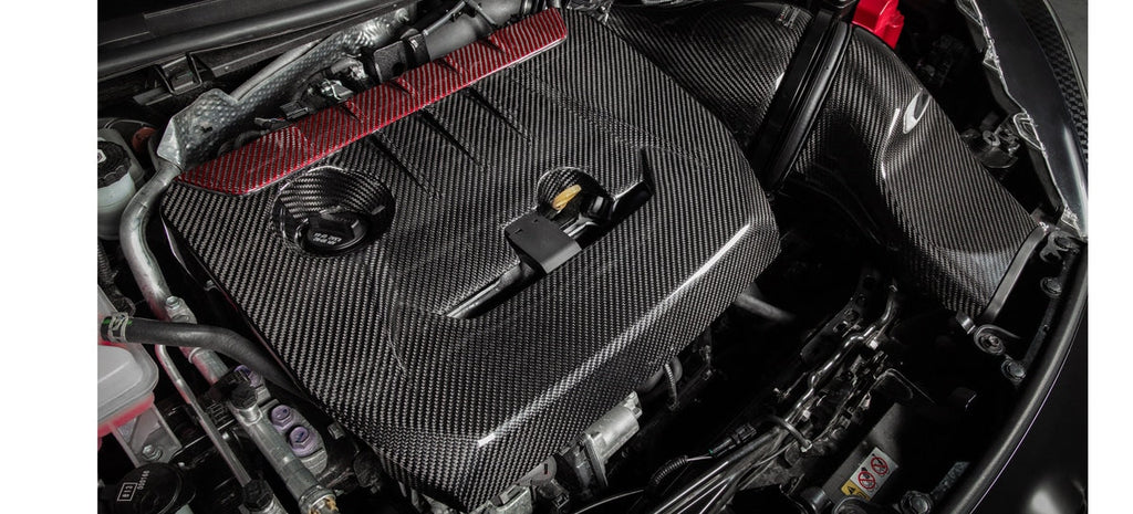 Cache moteur carbone Eventuri Toyota Yaris GR — image 6