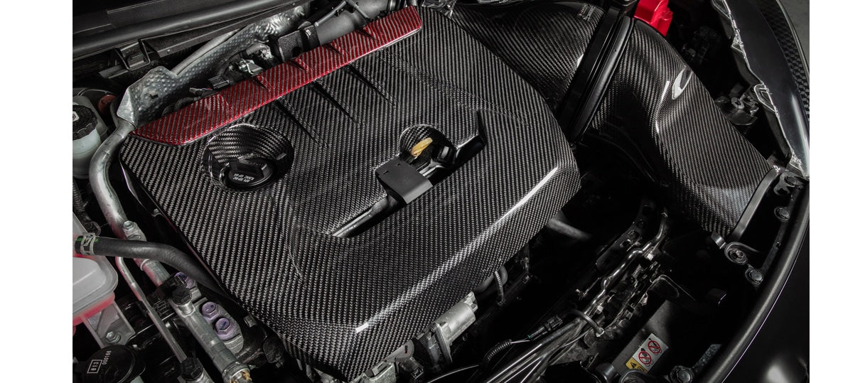 Cache moteur carbone Eventuri Toyota Yaris GR — image 6