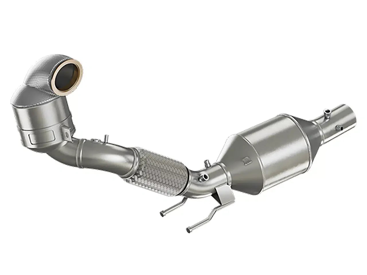 Downpipe Catalyseur sport HJS pour VW Polo VI AW GTI 2.0 TSI et Audi A1 40 TFSI 2.0-Homologue CE-référence 90821165 — image 1