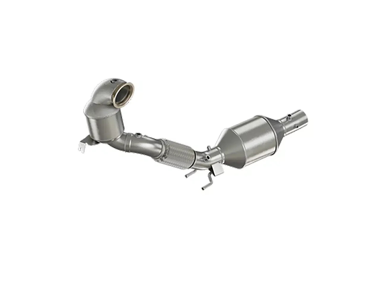 Downpipe Catalyseur sport HJS pour VAG 2.0 T(F)SI EA888 Gen.4 FWD OPF VW Golf Mk8 GTI/Clubsport,Cupra Formentor,Skoda Octavia,Homologue CE,référence 90821180 — image 1