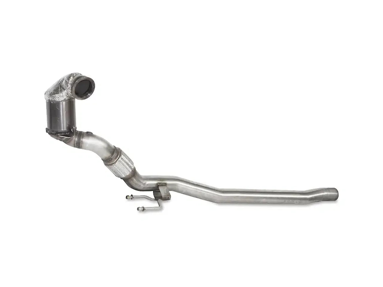 Downpipe catalyseur sport HJS 3&Prime; pour moteur VAG 1.8-2.0 T(F)SI EA888 Gen.3 VW Golf Mk7R,Audi S3, Skoda Octavia ,Seat Leon Cupra,Homologué CE, référence 90951135 — image 1