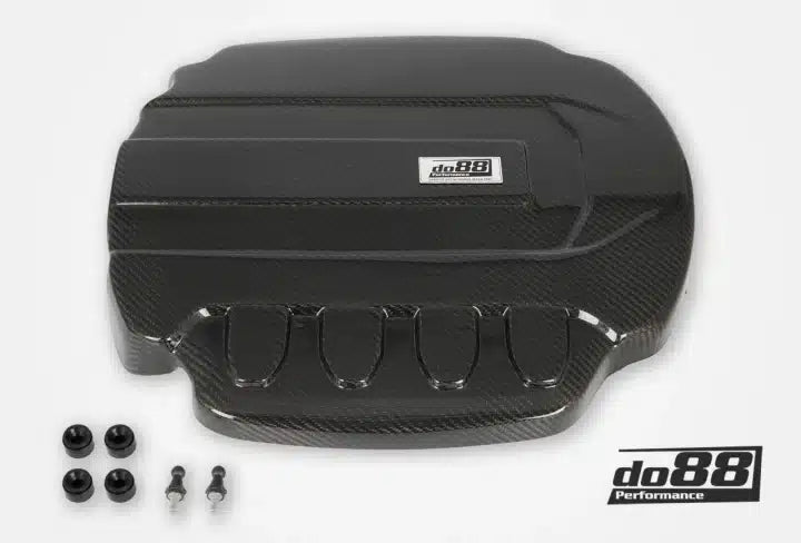 Cache moteur carbone DO88 pour VW Golf MK7 GTI / R — image 1