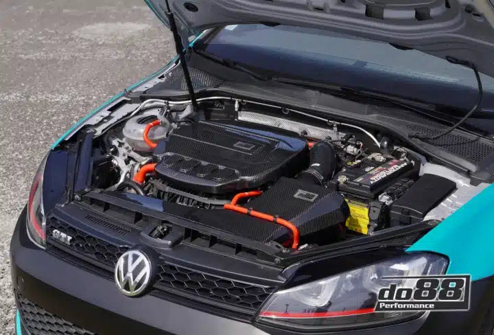 Cache moteur carbone DO88 pour VW Golf MK7 GTI / R — image 2