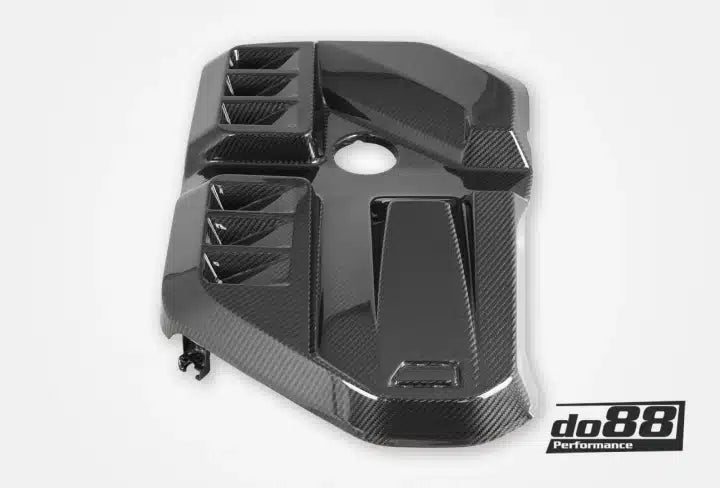 Cache moteur carbone Do88 pour BMW M2 M3 M4 moteur S58 — image 1