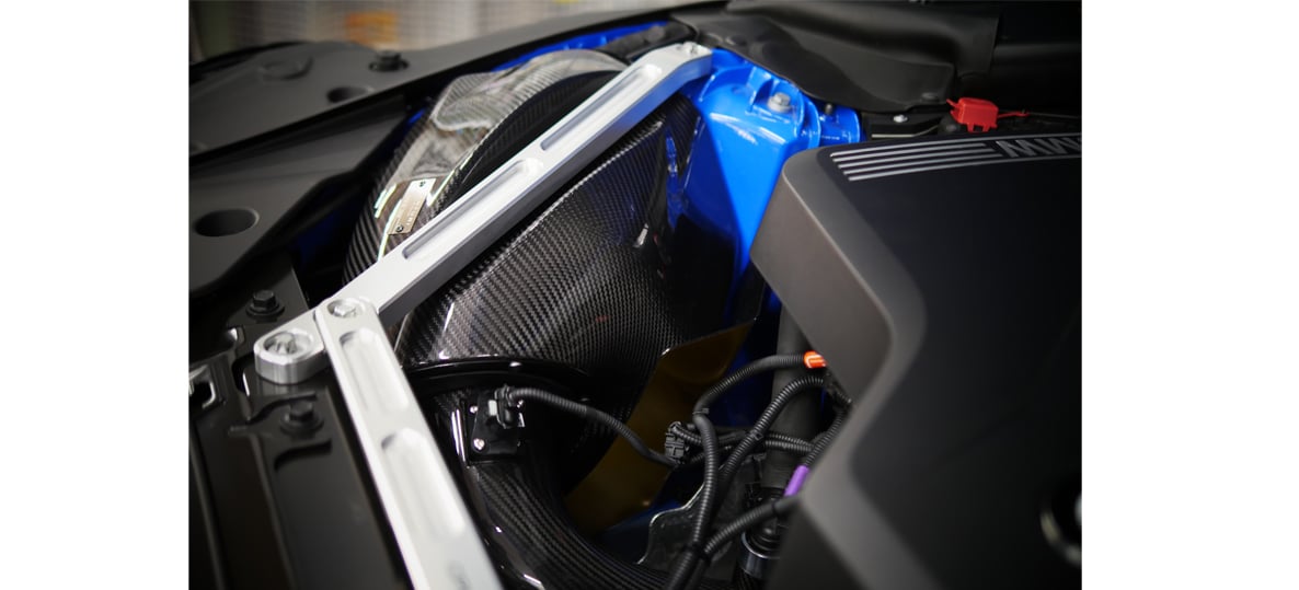 Admission carbone Eventuri pour BMW G29 Z4 2.0 B48 — image 5