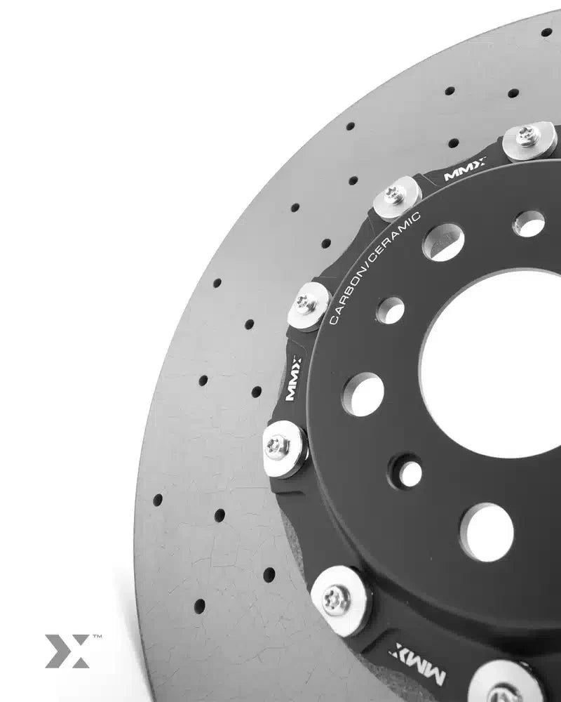 Disques de frein arrière MMX 2 pièces 370 mm x 24 mm en carbone-céramique pour BMW G80/81/82/83/87 -M3/M4/M2 — image 4