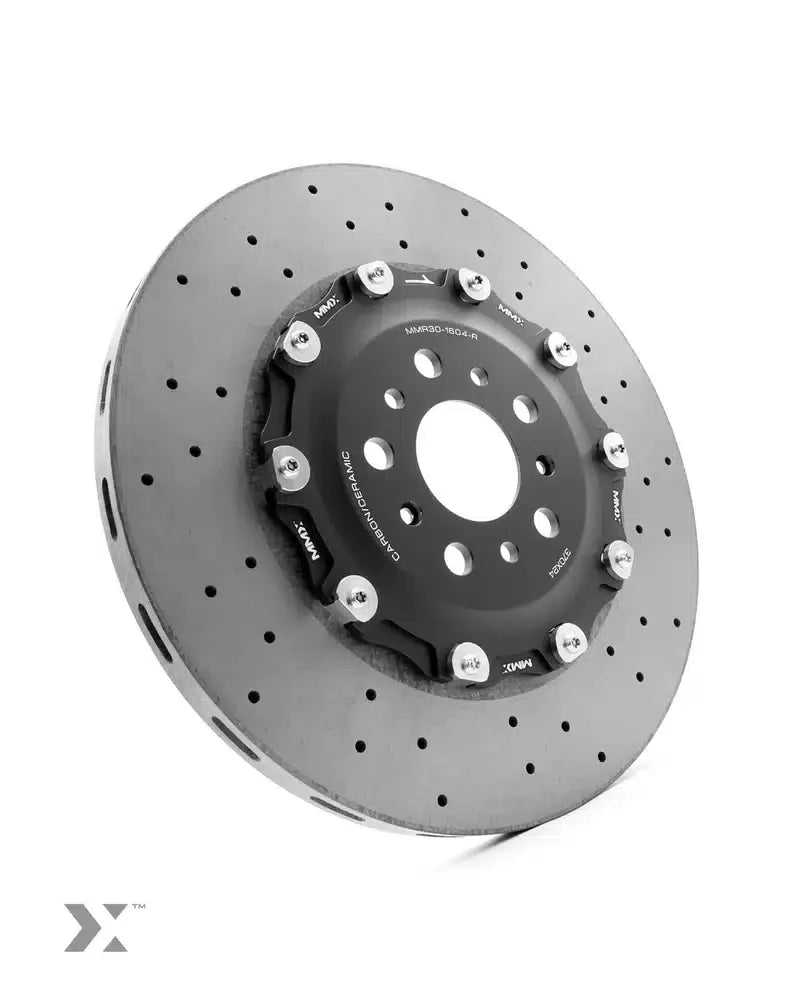 Disques de frein arrière MMX 2 pièces 370 mm x 24 mm en carbone-céramique pour BMW G80/81/82/83/87 -M3/M4/M2 — image 1