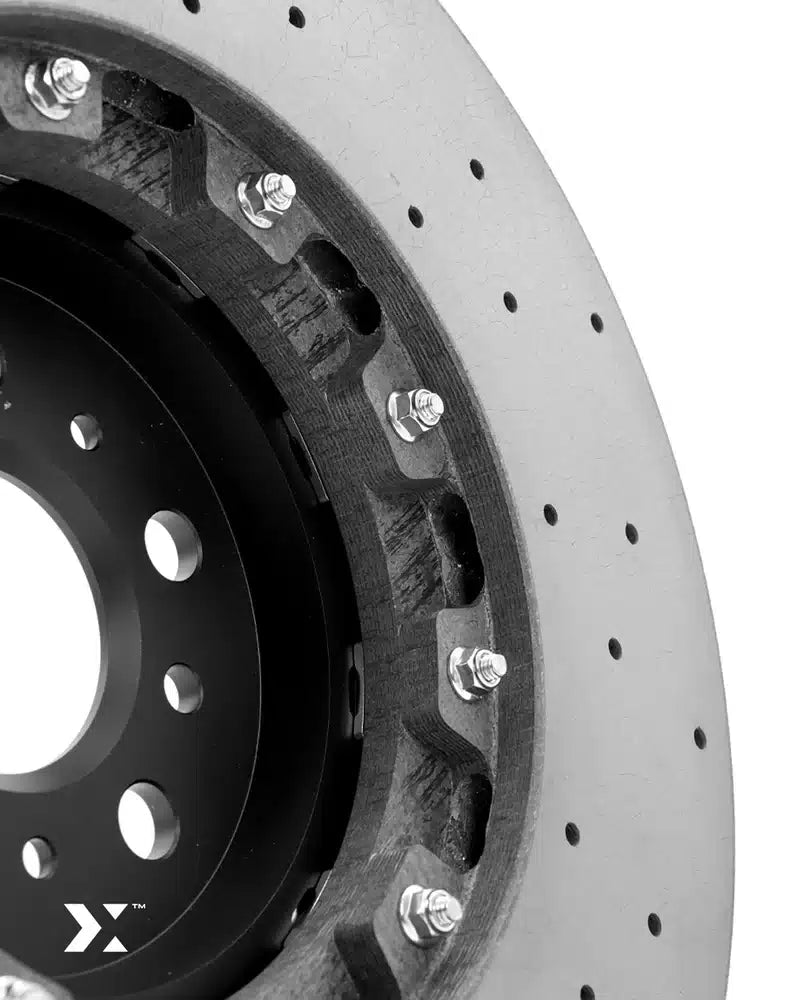 Disques de frein arrière MMX 2 pièces 370 mm x 24 mm en carbone-céramique pour BMW G80/81/82/83/87 -M3/M4/M2 — image 5