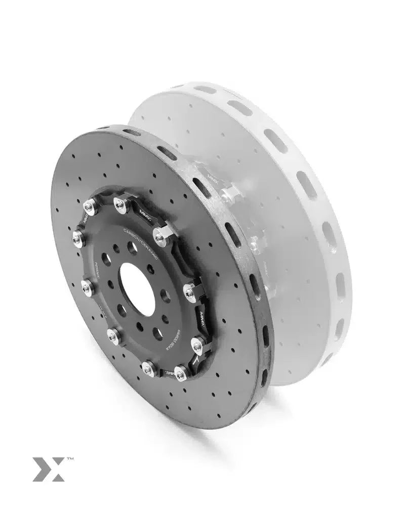 Disques de frein arrière MMX 2 pièces 370 mm x 24 mm en carbone-céramique pour BMW G80/81/82/83/87 -M3/M4/M2 — image 2