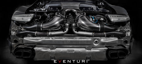 Admission carbone Eventuri pour Porsche 991 Turbo — image 2