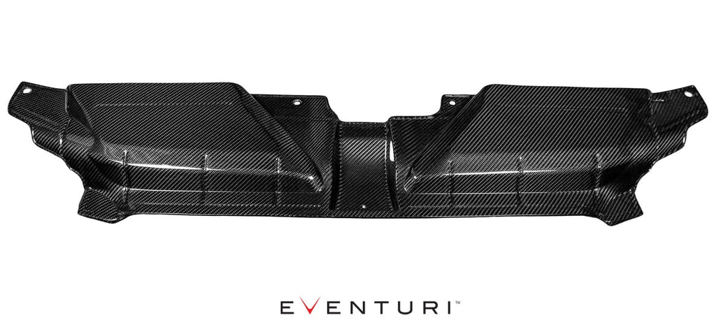 Couvre radiateur / diffuseur d’air en carbone Eventuri Slam Panel pour Audi RS5 B8 restylée — image 1
