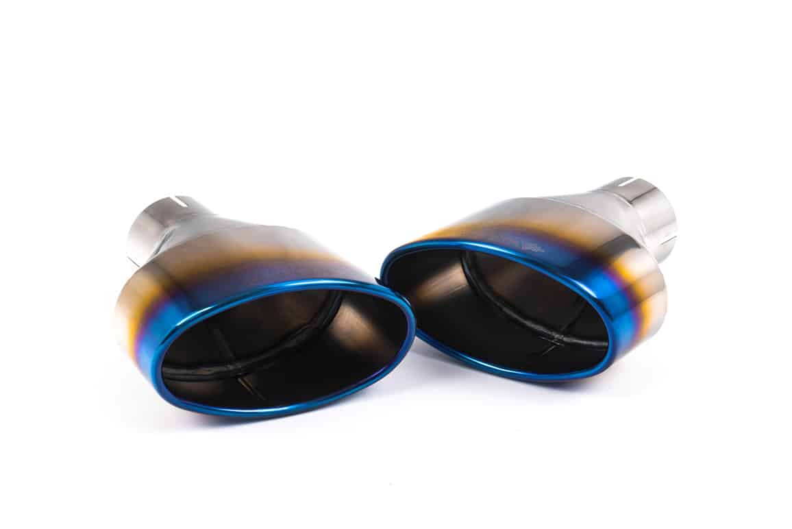 Ligne Milltek après FAP – version RACE (Sans intermédiaire et sans Silencieux Arrière) avec sorties Titane Burnt – Audi RS4 /RS5 B9 2.9 V6 Turbo FAP – SSXAU832 — image 2