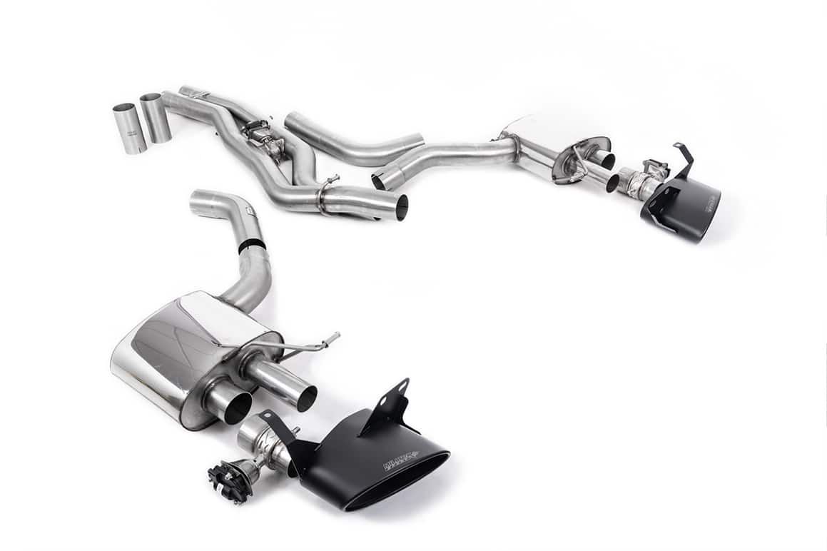 Ligne Milltek après silencieux primaires Audi RS6 C8/ RS7 C8 4.0TFSI V8 Bi-turbo -Homologué CE-SSXAU863 — image 1