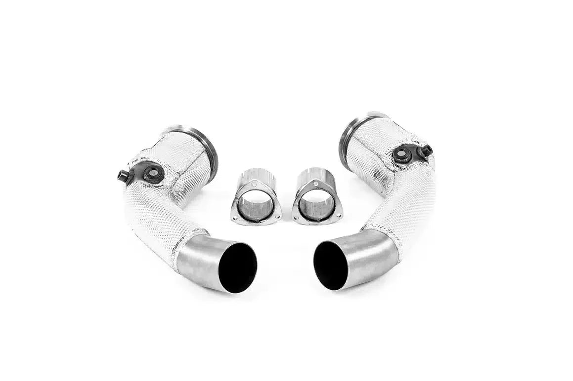 Downpipe / Suppression Catalyseurs MILLTEK Audi RS6 / RS7 C8 FAP/OPF (2020+) et Audi S8 D5-2019-…(pour installation avec ligne origine) — image 1