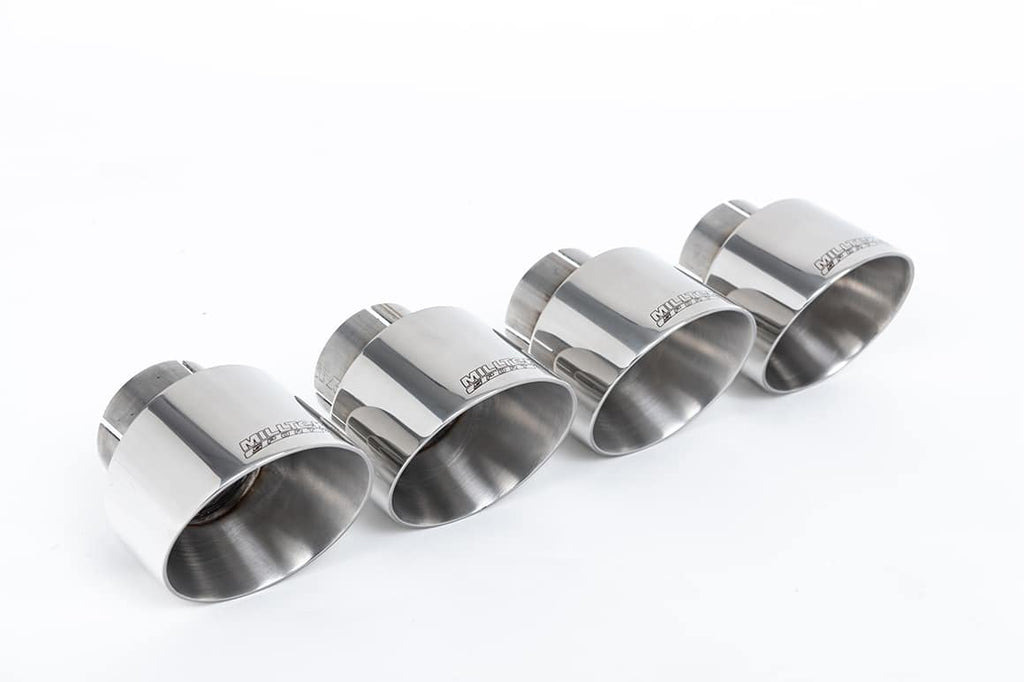 Échappement Milltek a 4 sorties avec embouts polies Quad GT-100 pour BMW F40 128TI -Homologué CE-référence SSXBM1248 — image 2