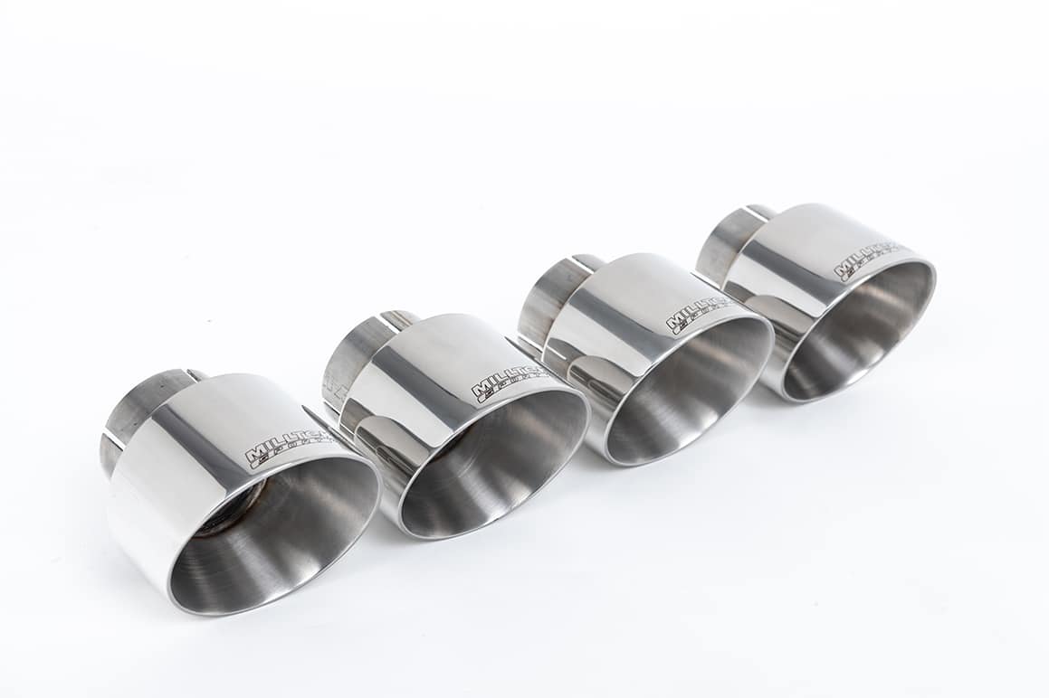 Échappement Milltek a 4 sorties avec embouts polies Quad GT-100 pour BMW F40 128TI -Homologué CE-référence SSXBM1248 — image 2