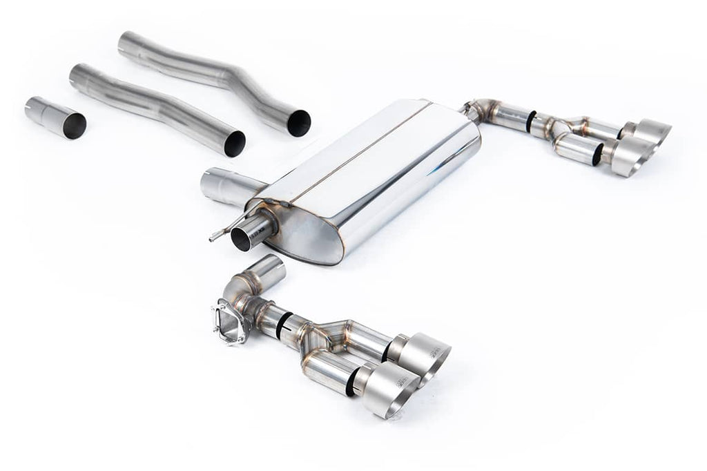 Échappement Milltek a 4 sorties en Titane brossé pour BMW F40 128TI -Homologué CE-référence SSXBM1250 — image 1