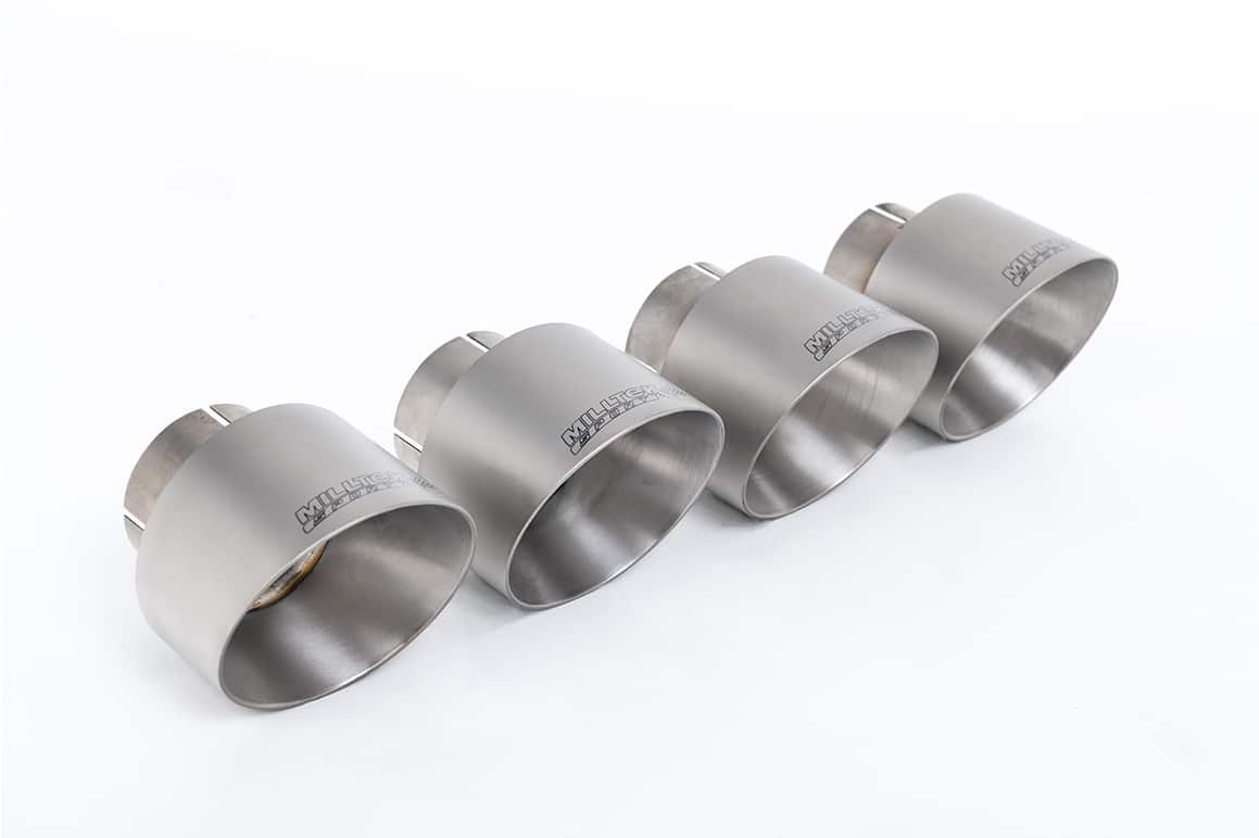 Échappement Milltek a 4 sorties en Titane brossé pour BMW F40 128TI -Homologué CE-référence SSXBM1250 — image 2