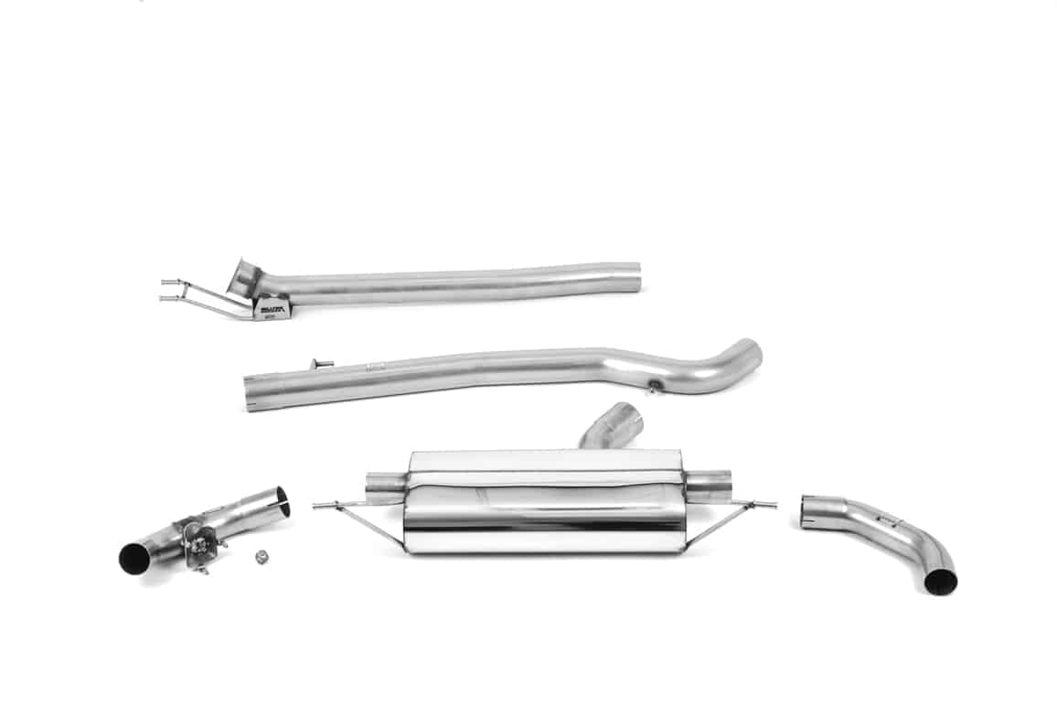 Ligne d’échappement FAP-Back à valves MILLTEK Mercedes A45 A45S AMG (W177) (2019+)(Sport)-NON Homologuée CE — image 1