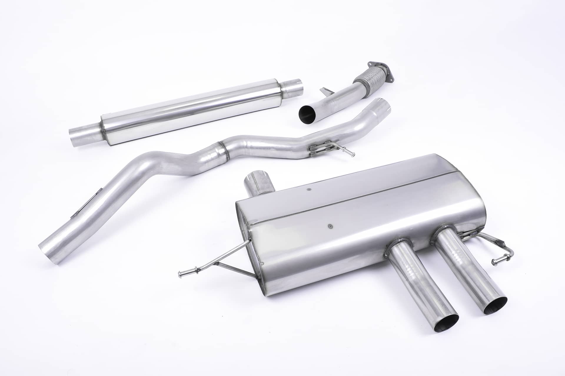 Cat-back Milltek pour Renault Mégane Sport 280-(Non-OPF/GPF) -2018-2019-Référence SSXRN421-Version résonnée — image 1