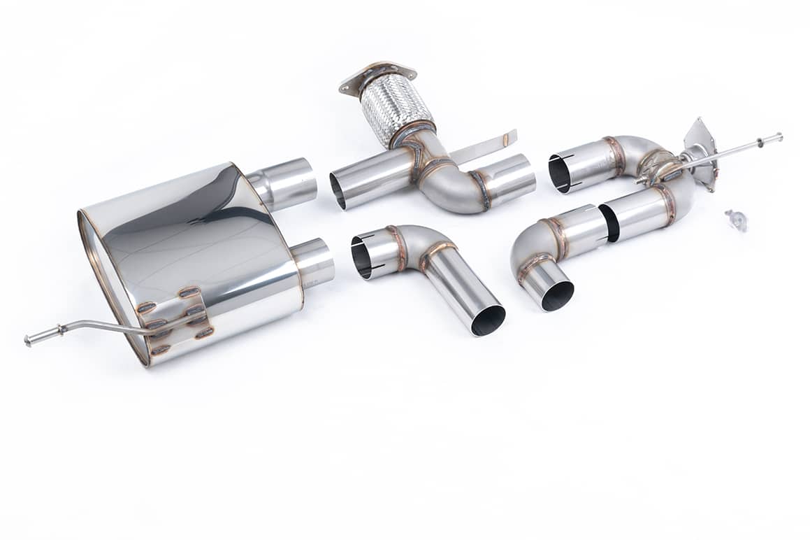 Échappement Milltek Renault Alpine A110 A110S 1.8TCe (modèles S uniquement) Échappement arrière du catalyseur- Référence SSXRN425 — image 1
