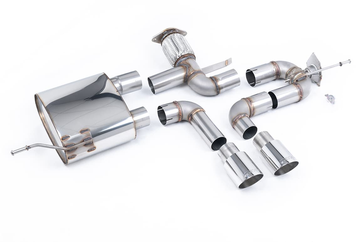 Échappement Milltek Renault Alpine A110 A110S 1.8TCe (modèles S uniquement) Échappement arrière du catalyseur- Référence SSXRN426 — image 1
