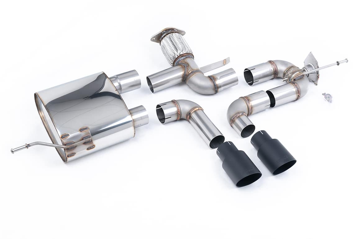 Échappement Milltek Renault Alpine A110 A110S 1.8TCe (modèles S uniquement) Échappement arrière du catalyseur- Référence SSXRN427 — image 1