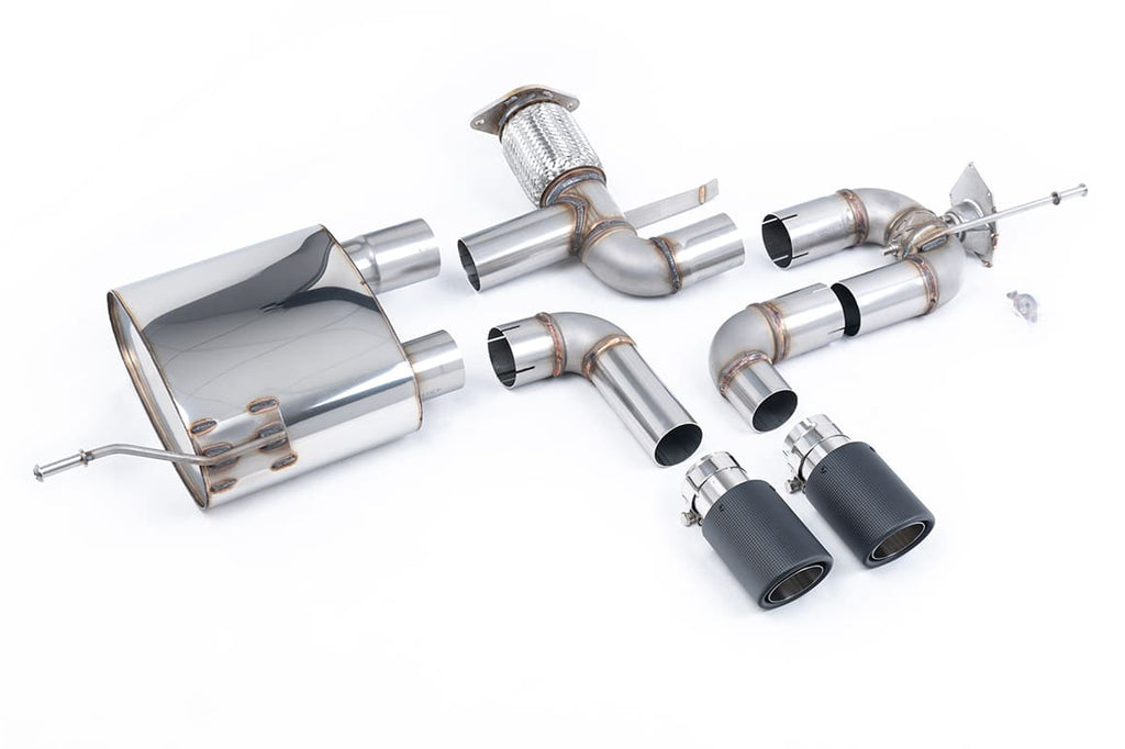 Échappement Milltek Renault Alpine A110 A110S 1.8TCe (modèles S uniquement) Échappement arrière du catalyseur- Référence SSXRN430 — image 1