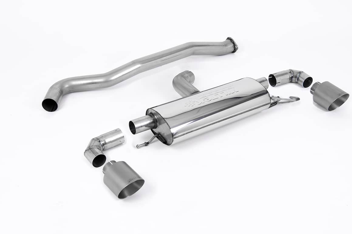Ligne d’échappement inox FAP-Back MILLTEK TOYOTA Yaris GR & GR Circuit Pack 1,6T (2020-2024)-Version Race — image 3