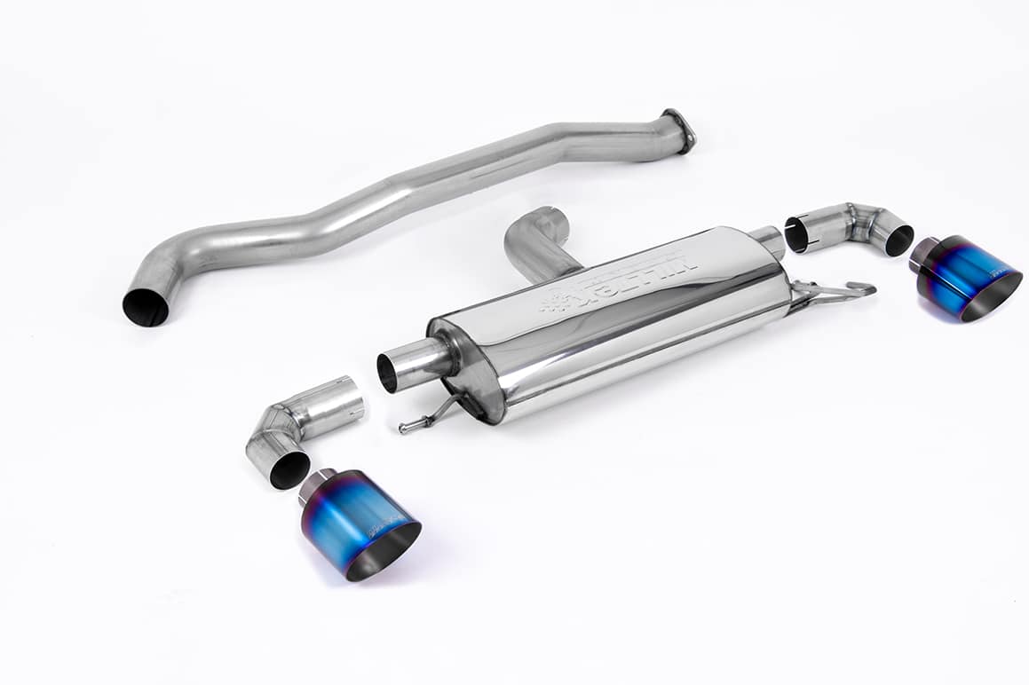 Ligne d’échappement inox FAP-Back MILLTEK TOYOTA Yaris GR & GR Circuit Pack 1,6T (2020-2024)-Version Race — image 1