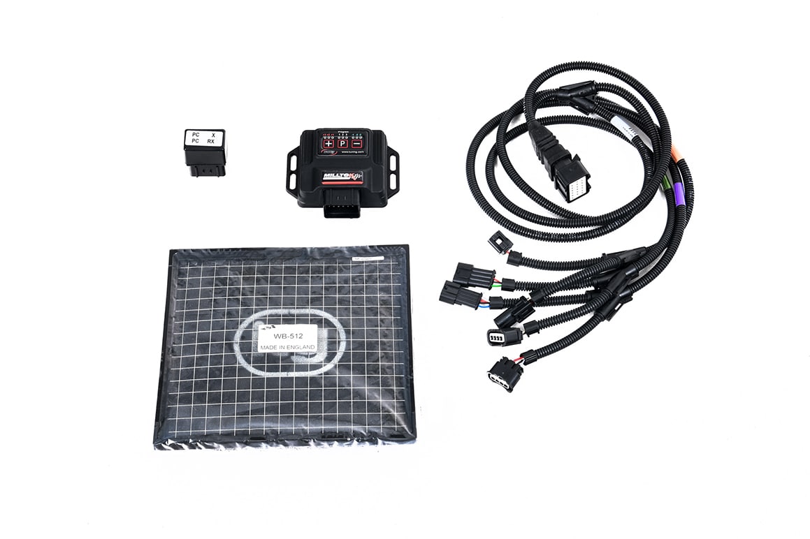 Pack de réglage avec boîtier de réglage DTE Systems Milltek Sport Edition sur mesure et filtre à panneau en mousse de remplacement ITG pour Toyota Yaris GR Génération 1 — image 1