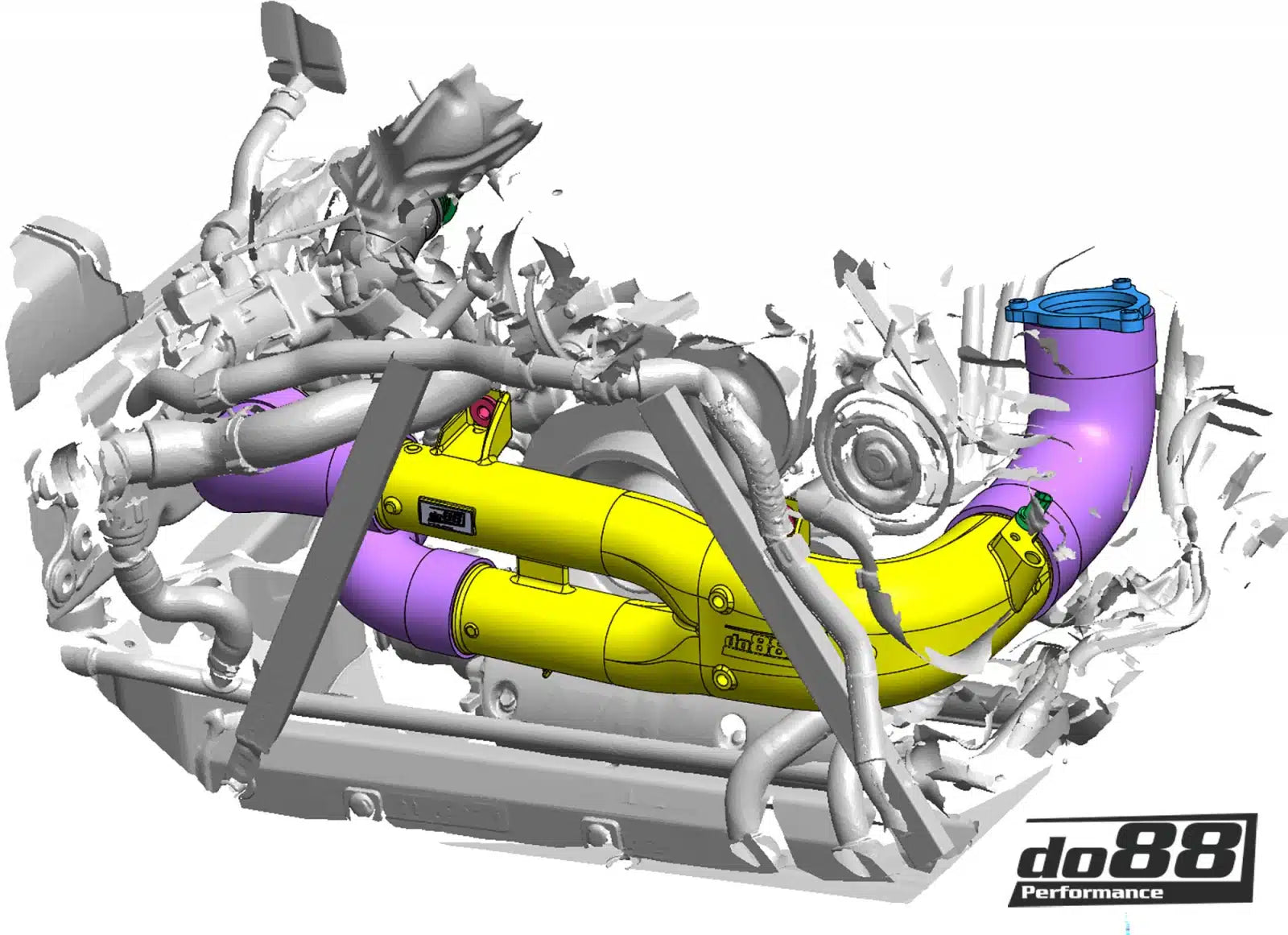 Turbo Tuyauterie DO88 pour BMW M2 M3 M4 G80 G82 G87 (S58) — image 7