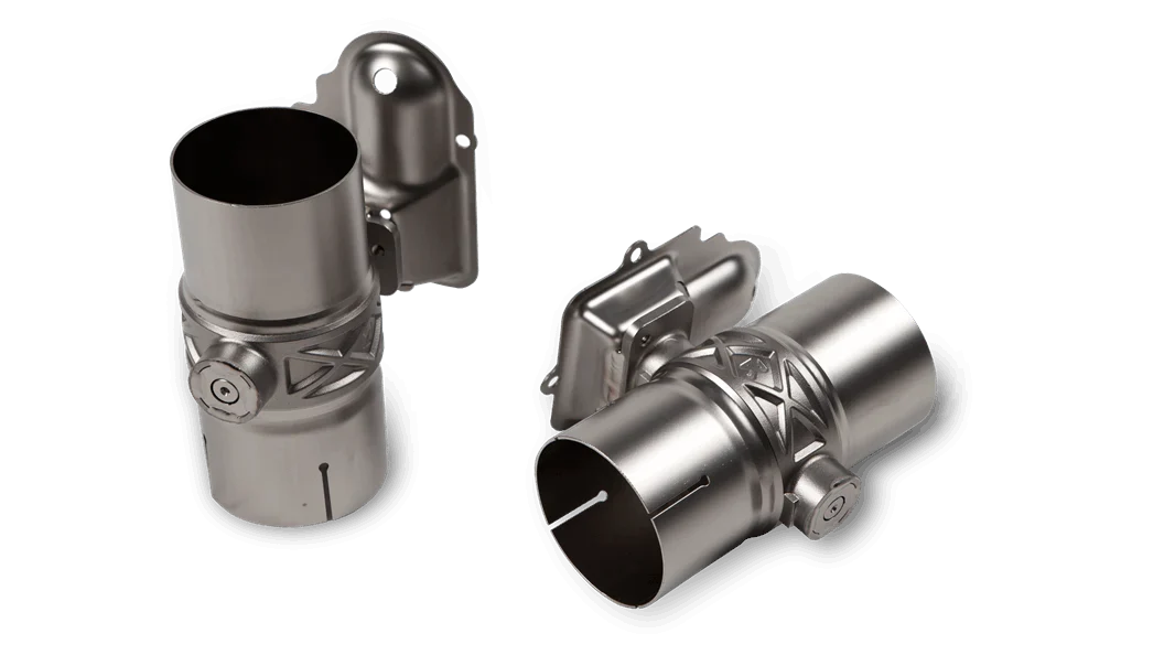 Kit d’actionneur de vanne intermédiaire Akrapovic pour Porsche Panamera Turbo S E-Hybrid / Sport Turismo (971) et Panamera GTS / Sport Turismo (971) — image 1