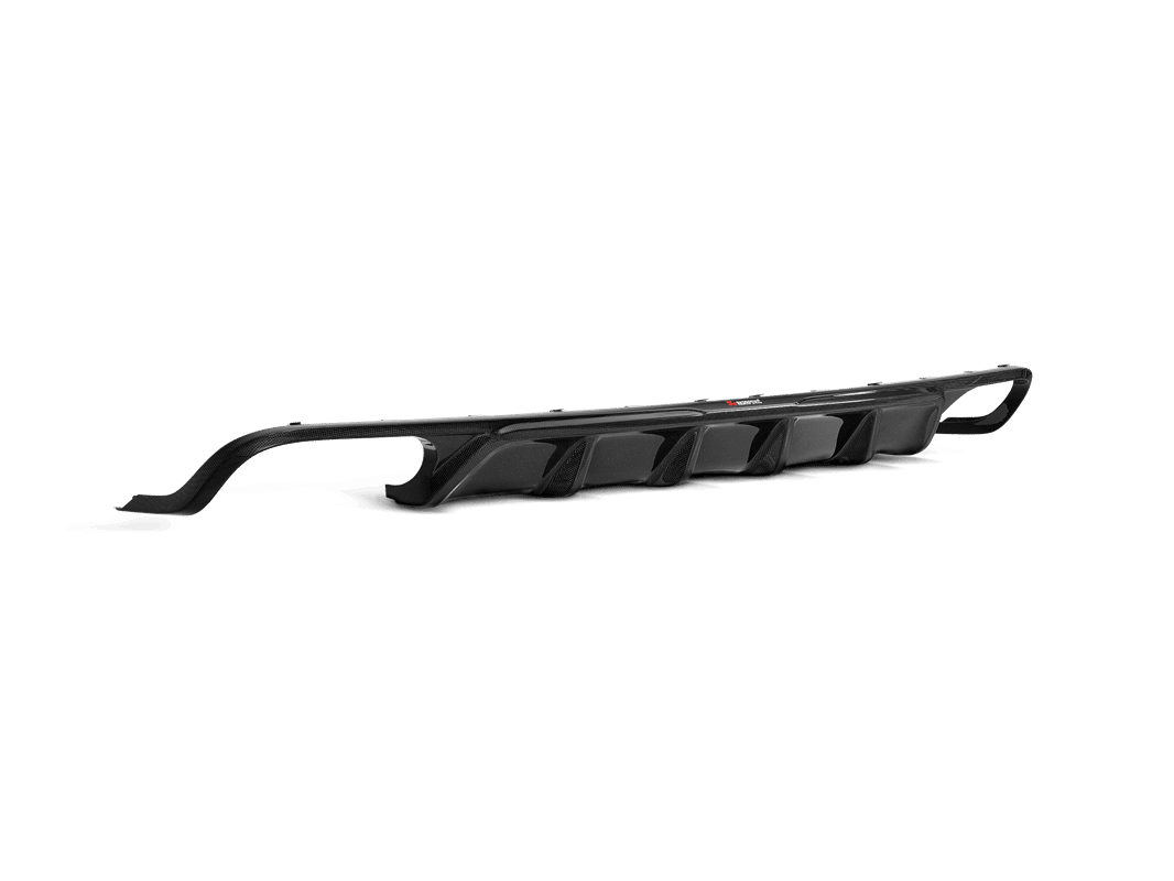 Diffuseur arrière en fibre de carbone Gloss Akrapovic pour Porsche Macan S/GTS/ Turbo — image 1