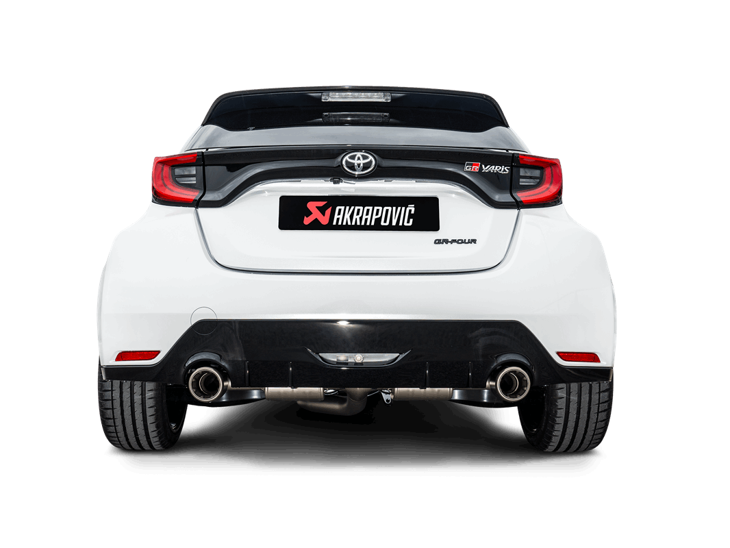 Echappement Slip-On Race Line Titanium Akrapovic pour Toyota Yaris GR / GRMN — image 2