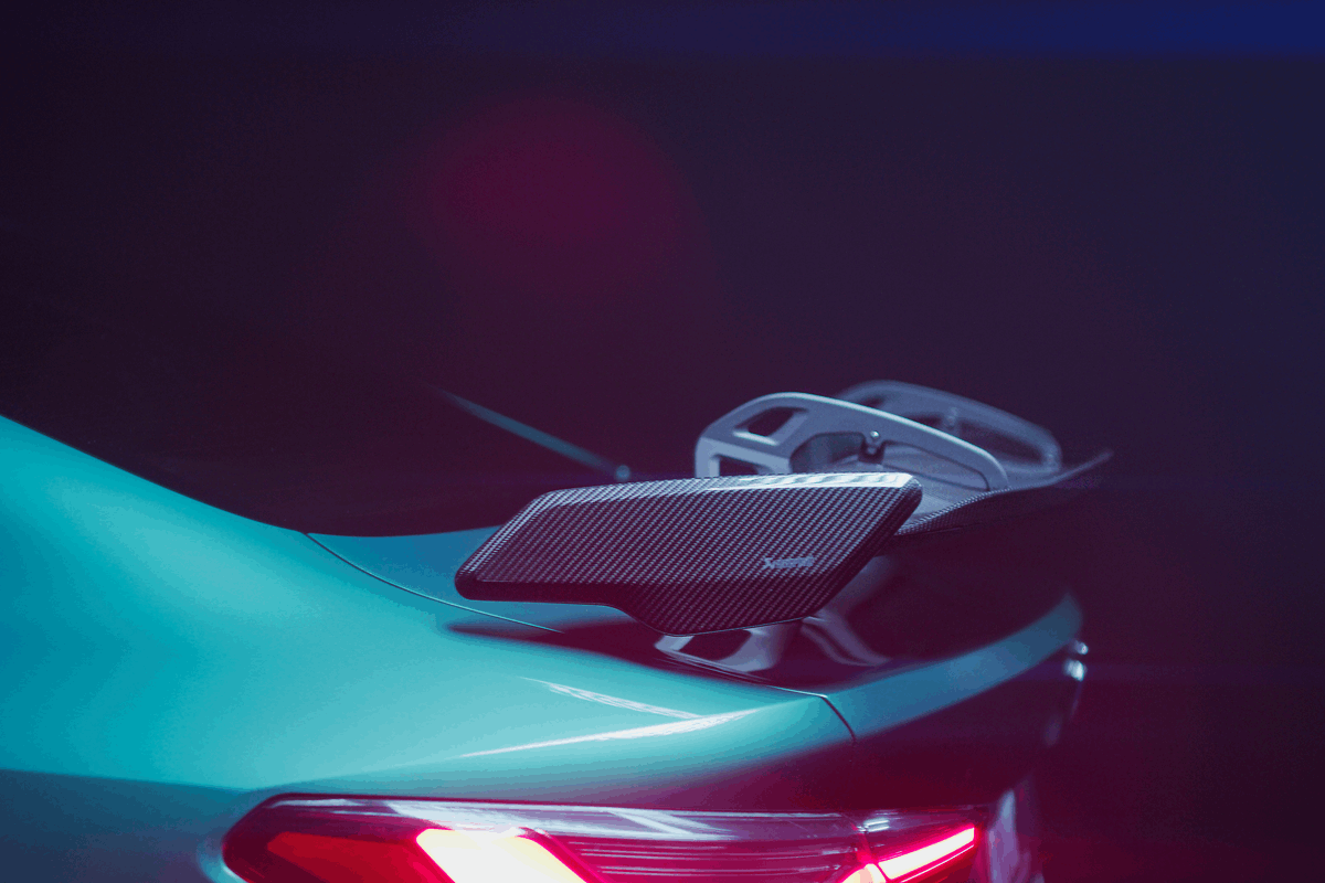 Aileron arrière carbone Akrapovic pour BMW M4 G82 et G22 M440 — image 4