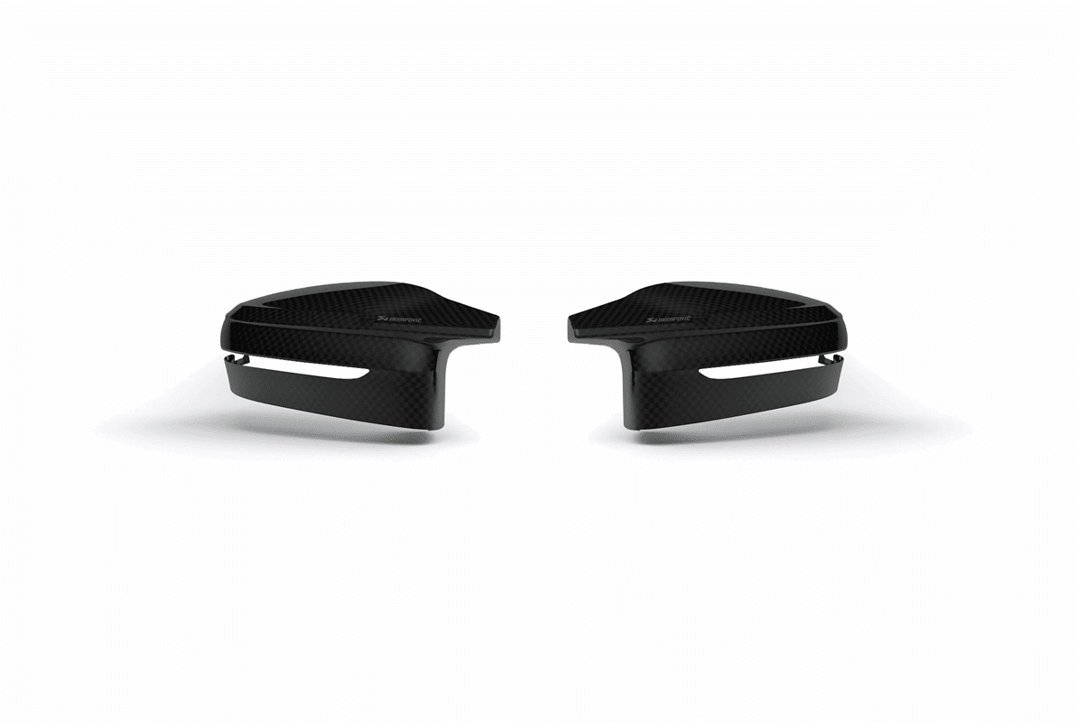 Ensemble de coques de rétroviseurs en fibre de carbone Akrapovic pour BMW M série G M3/M4/M2 — image 2