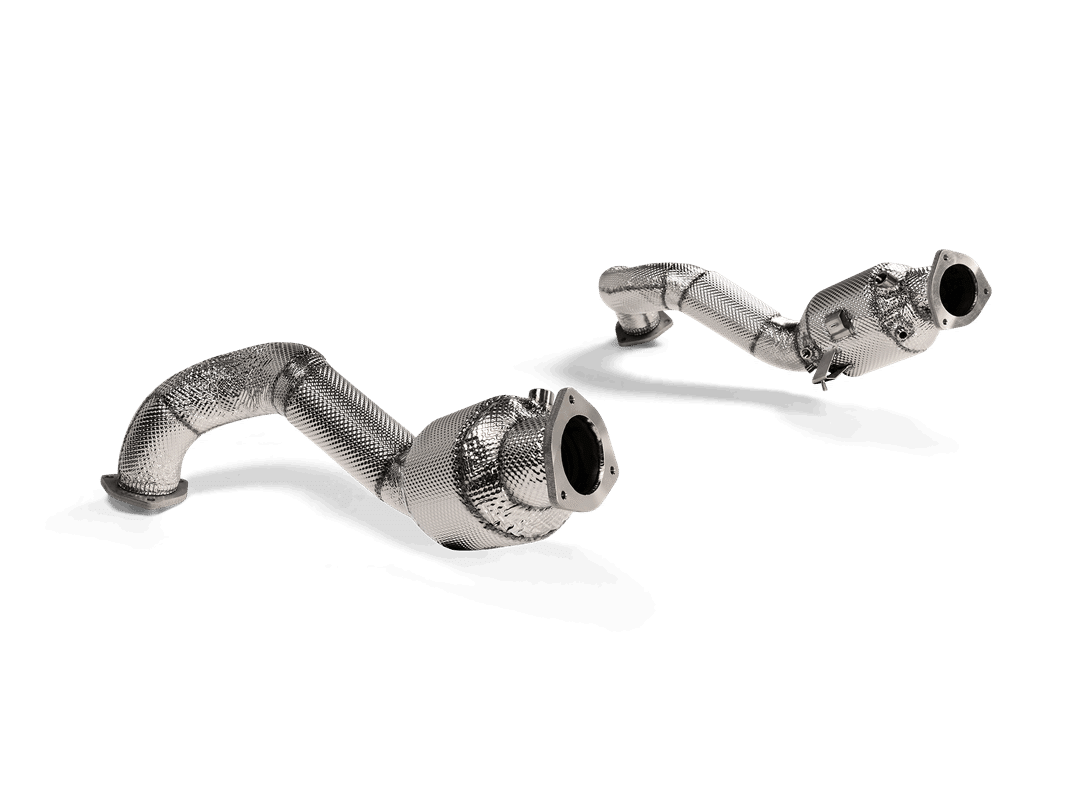 Ensemble de tuyaux de liaison titane Akrapovic pour Porsche 718 Cayman GT4 RS / Spyder RS — image 1