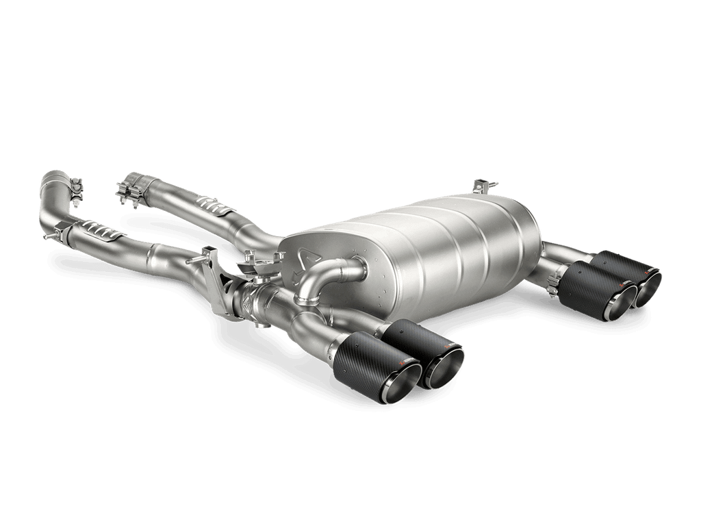 Echappement Slip-On Line Titanium Akrapovic pour BMW F80 M3 et BMW F82 M4 (non OPF ) — image 1