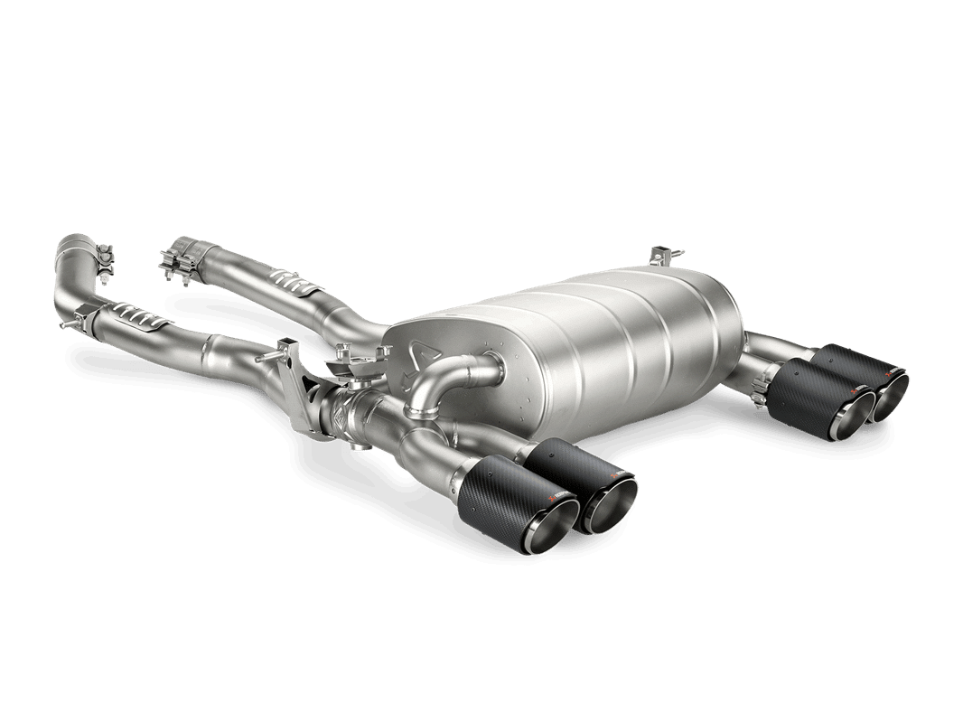 Echappement Slip-On Line Titanium Akrapovic pour BMW F80 M3 et BMW F82 M4 (non OPF ) — image 1