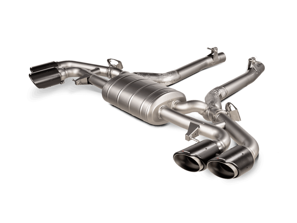 Echappement Slip-On Line Titanium Akrapovic pour BMW F95 et F96 X5M / X6M -2021 a 2023 — image 1