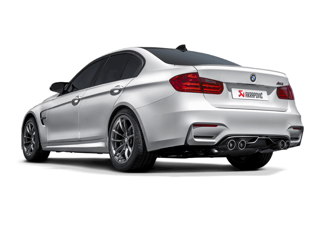Echappement Slip-On Line Titanium Akrapovic pour BMW F80 M3 et BMW F82 M4 (non OPF ) — image 10